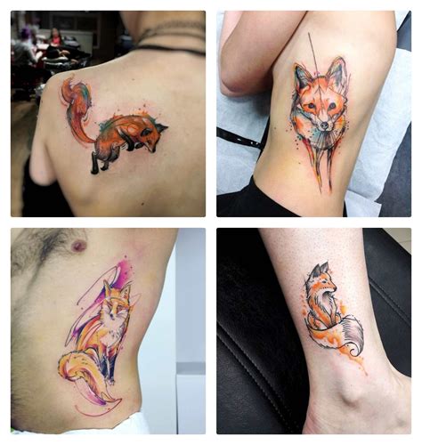 tatuajes de zorros